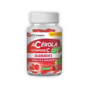 FORTÉ PHARMA – Acérola Vitamine C Vitalité Immunité – 60 Gummies