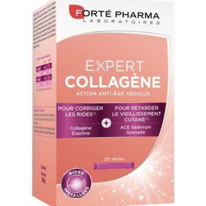 FORTÉ PHARMA – Expert Collagène Anti-âge – 20 Sticks