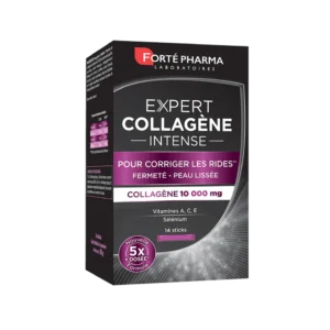 FORTÉ PHARMA – Expert Collagène Intense Anti-rides Sticks – 14u