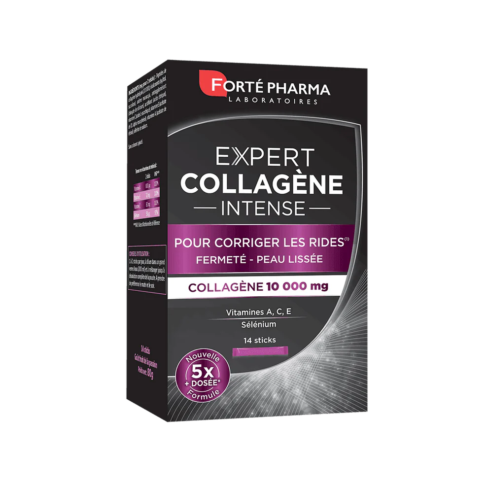 FORTÉ PHARMA – Expert Collagène Intense Anti-rides Sticks – 14u