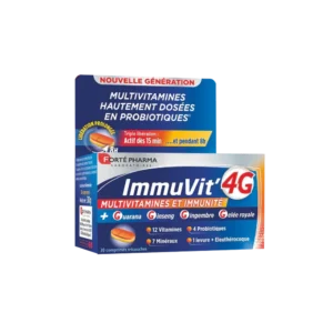 FORTÉ PHARMA – Immuvit 4g Multivitamines Et Immunité – 30 Comprimés