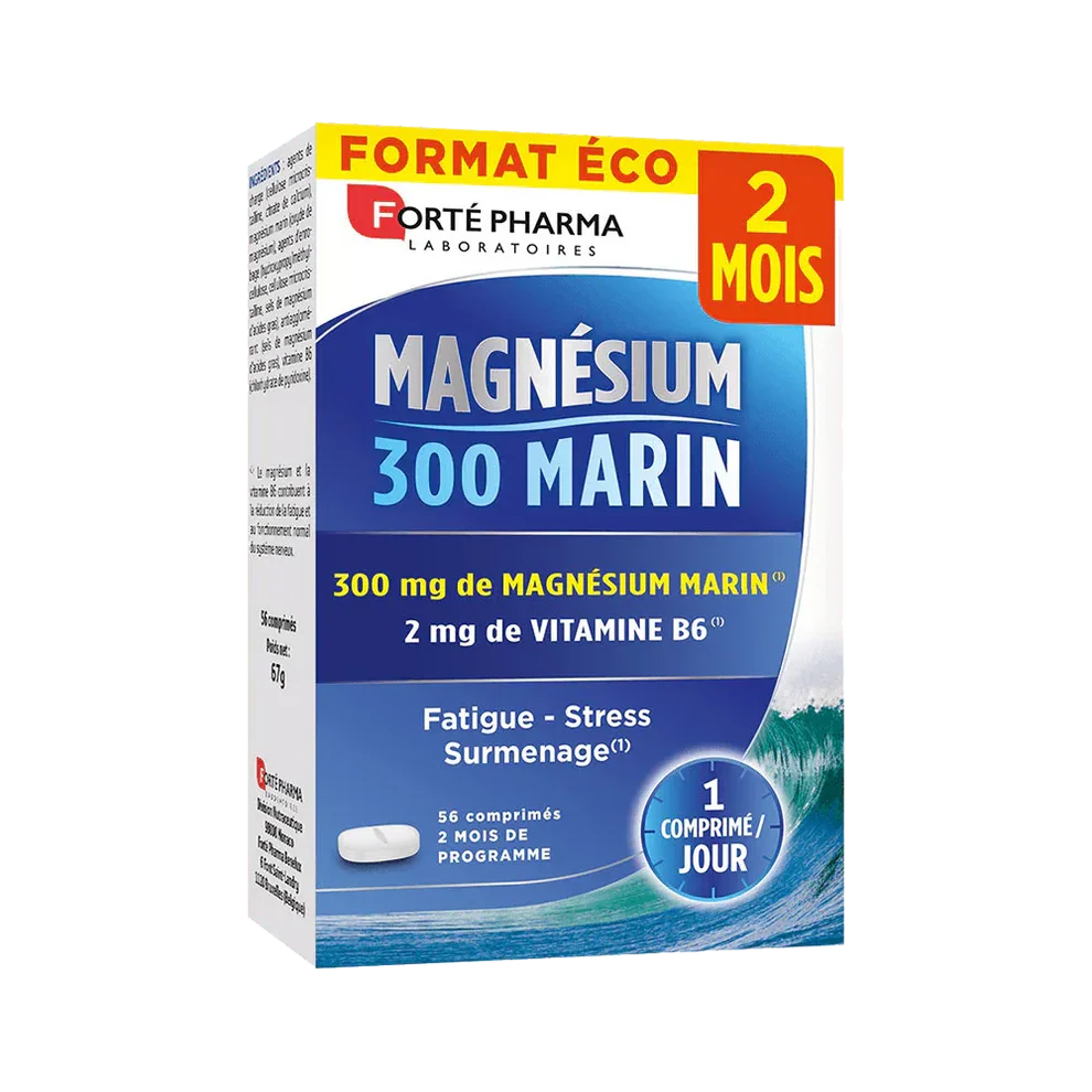 FORTÉ PHARMA – Magné Marin 300 – 56 comprimés