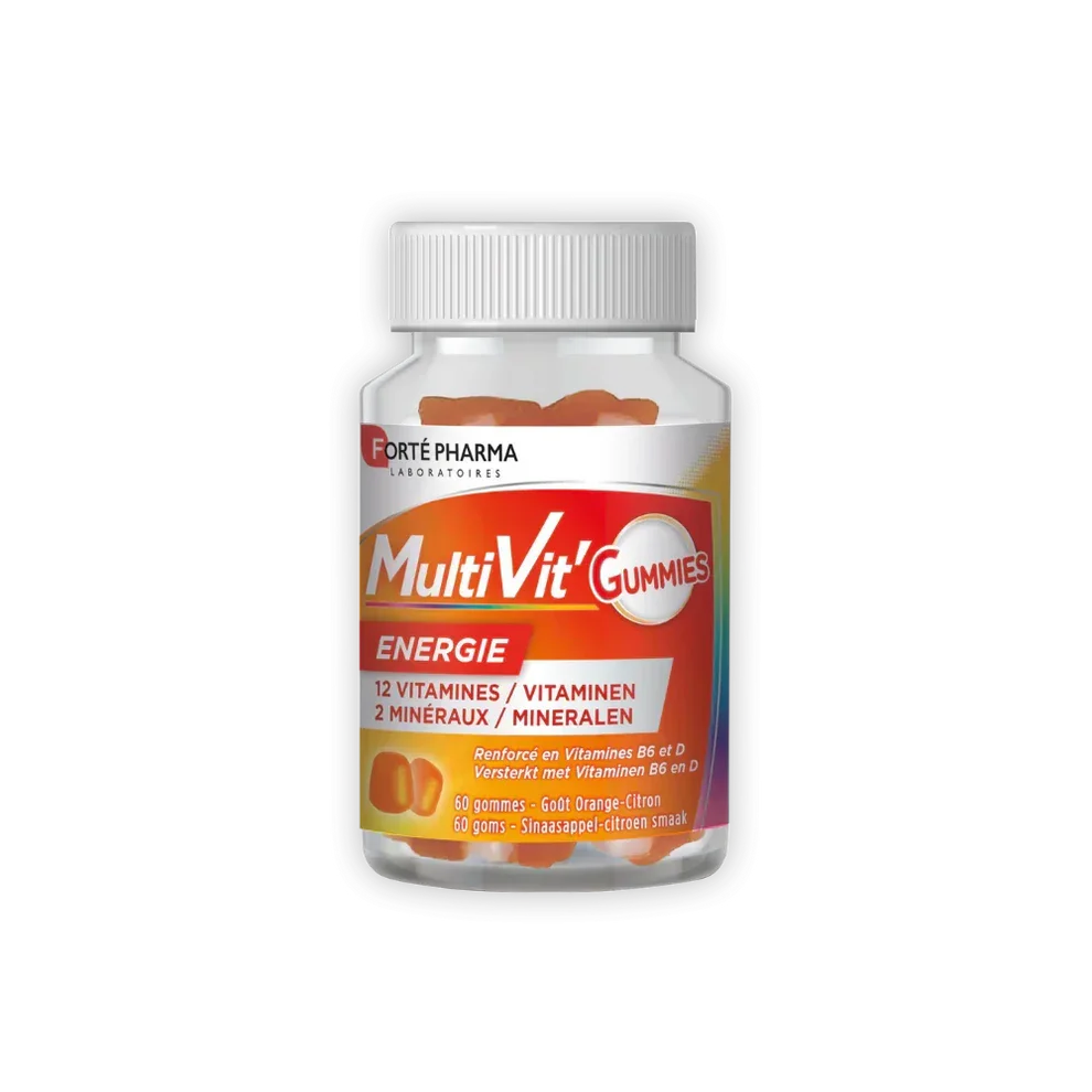 FORTÉ PHARMA – Multivit’ Gummies Energie 60gommes