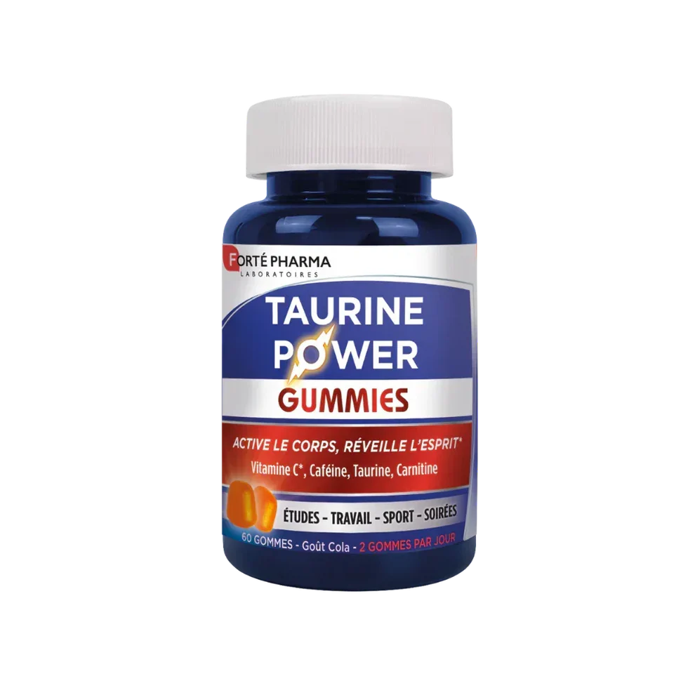 FORTÉ PHARMA – Taurine Power Gummies Gout Cola 60gommes