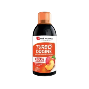 FORTÉ PHARMA – Turbo Draine Minceur Goût Pêche – 500ml