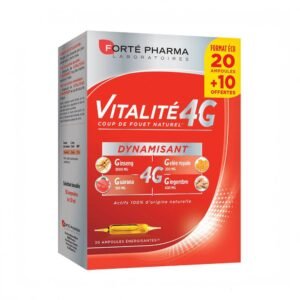 FORTÉ PHARMA – Vitalité 4g Dynamisant Ampoules – 30u