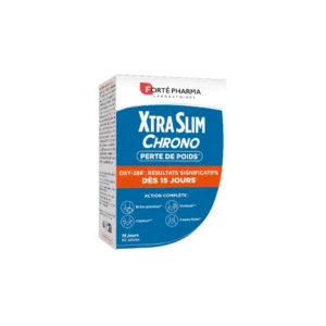 FORTÉ PHARMA – Xtraslim Chrono Perte De Poids Action Complète – 60 Gélules