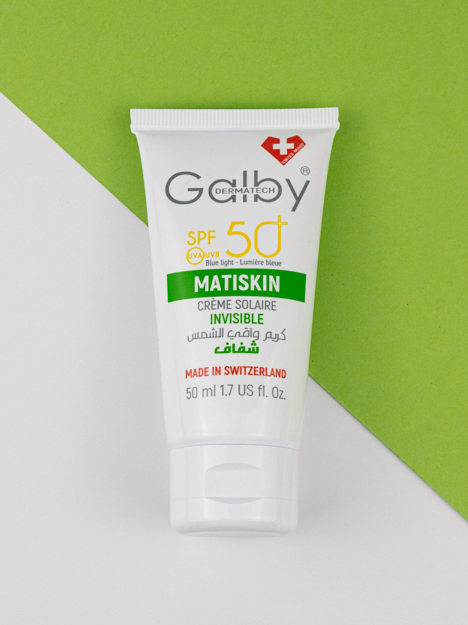 GALBY DERMATECH Matiskin Crème Solaire Invisible SPF50+ – 50ml