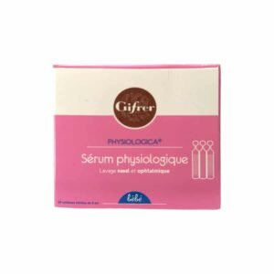 GIFRER – Bébé Sérum PHYSIOLOGIQUE Lavage Nasal Et Ophtalmique – 24x – 5ml