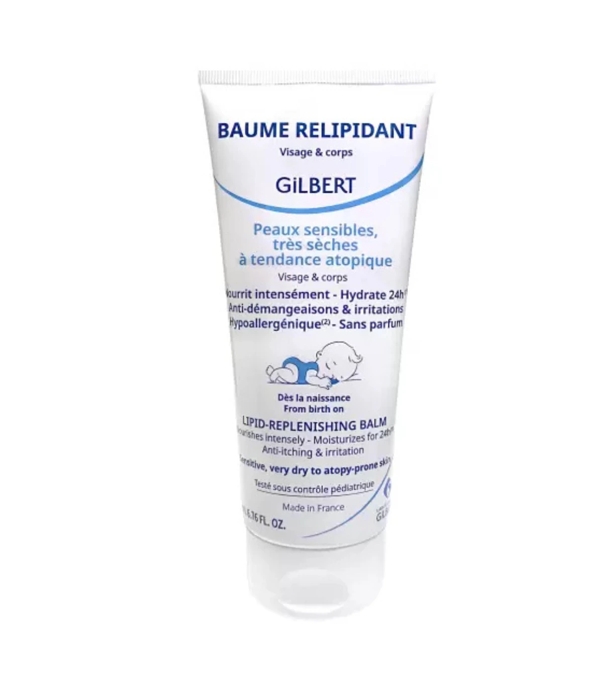 GILBERT – Baume Relipidant Nourrissant Hydratant – 200ml