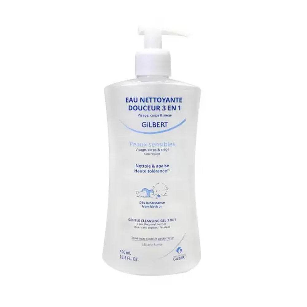 GILBERT – Eau Nettoyante Douceur 3en1 – 400ml
