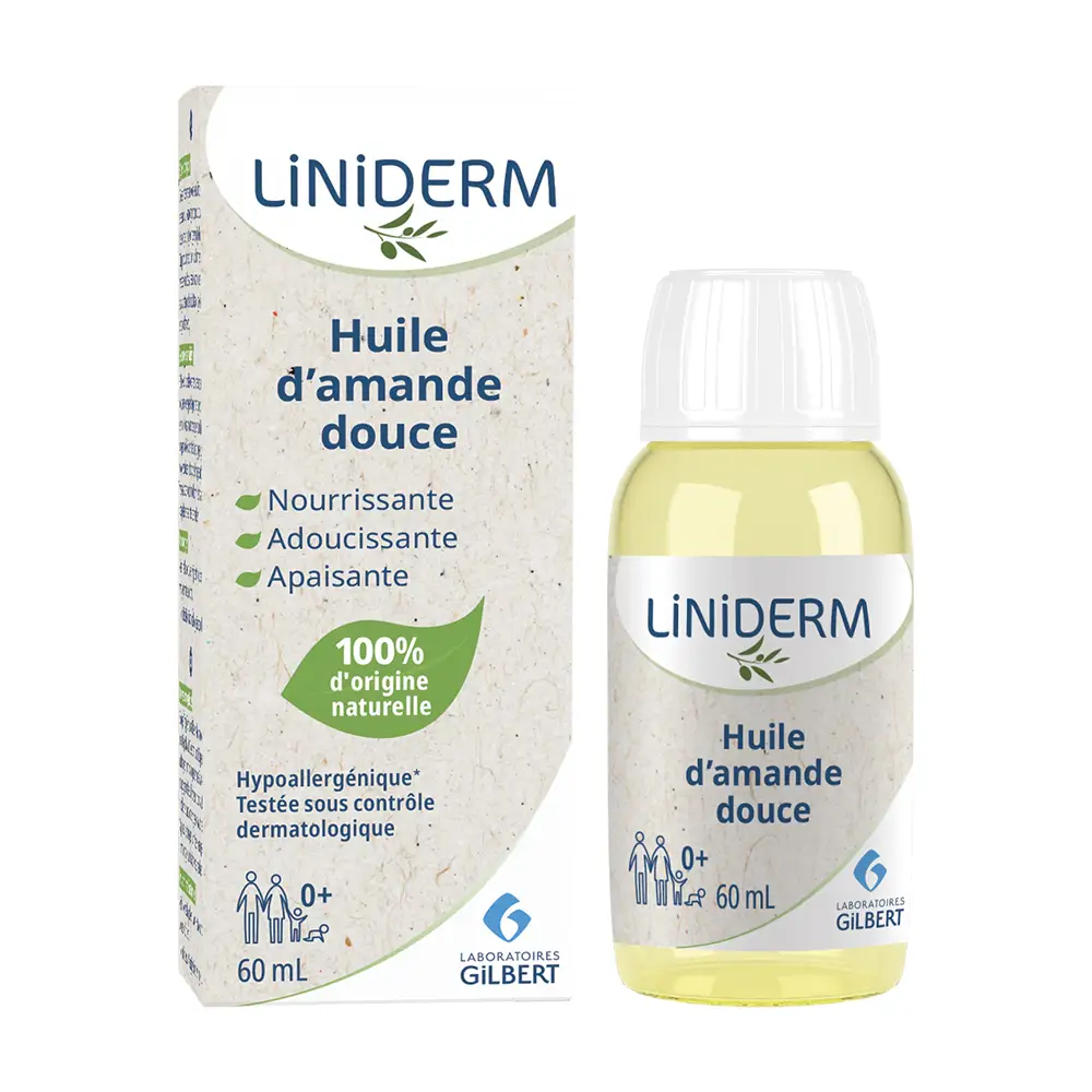 GILBERT – Huile D’amandes Douce Soin Nourrissante Et Adoucissant – 60ml