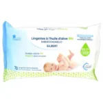 GILBERT – Lingettes À L’huile D’olive Bio – 70u