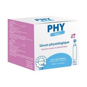 GILBERT – PHY Bébé Sérum PHYSIOLOGIQUE Solution Nasale Et Ophtalmique – 30x – 5ml