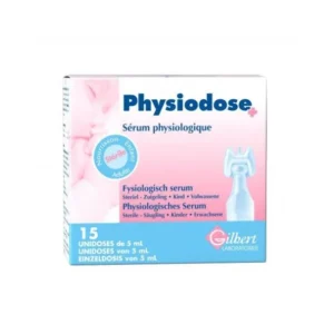 GILBERT – PHYSIODOSE Sérum PHYSIOLOGIQUE Unidoses – 15x – 5ml