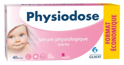 GILBERT – Physiodose Serum Unidos 40 X 5Ml