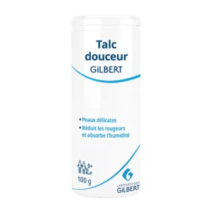 GILBERT – Talc Douceur En Poudre – 100g