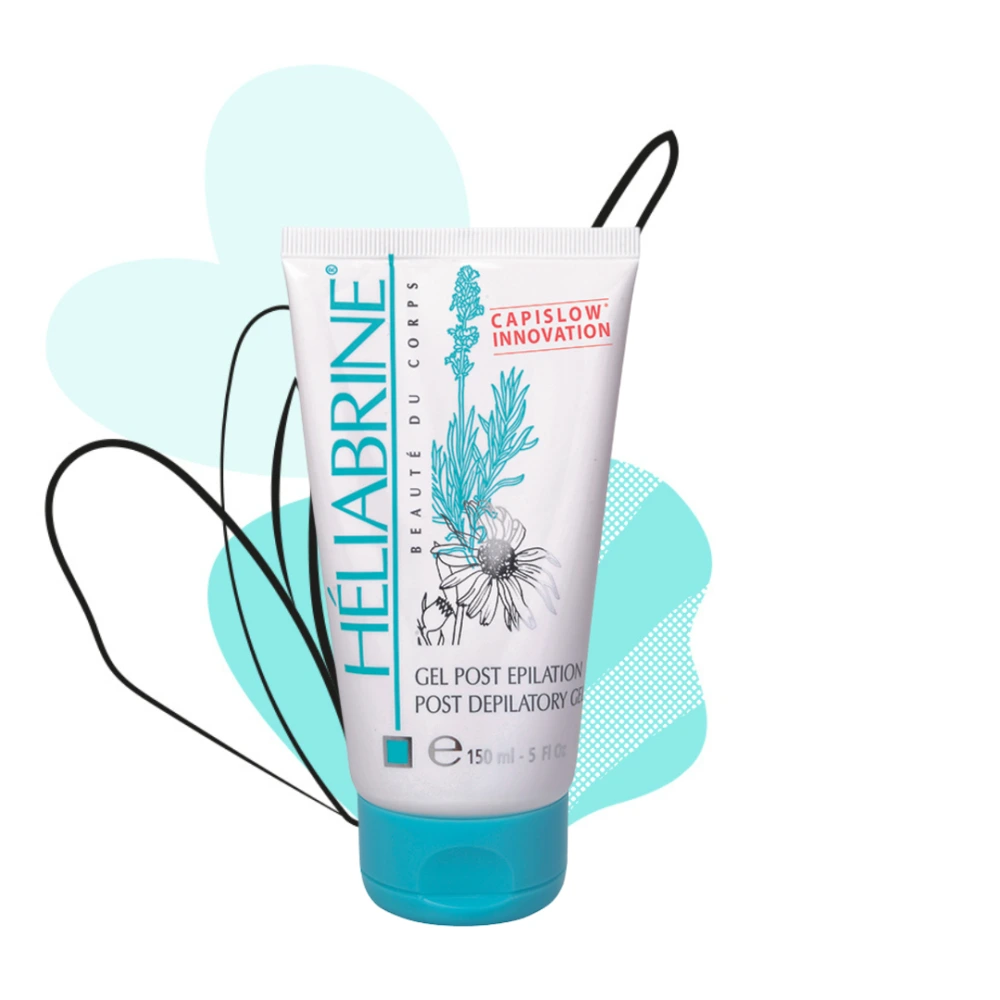 HÉLIABRINE – Gel Post Épilation – 150ml