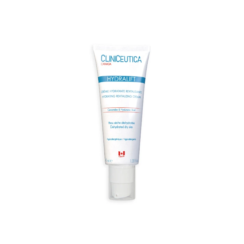 CLINICEUTICA Hydralift Crème Hydratante Revitalisante 40ml Acide Hyaluronique Raffermissante