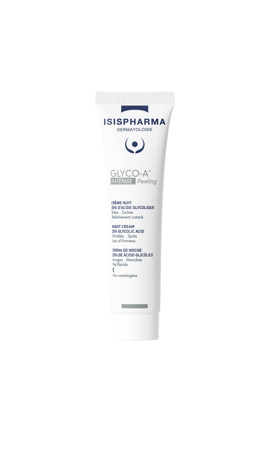 ISISPHARMA – Glyco-a Intense Peeling Crème Nuit 25% D’acide Glycolique – 30ml