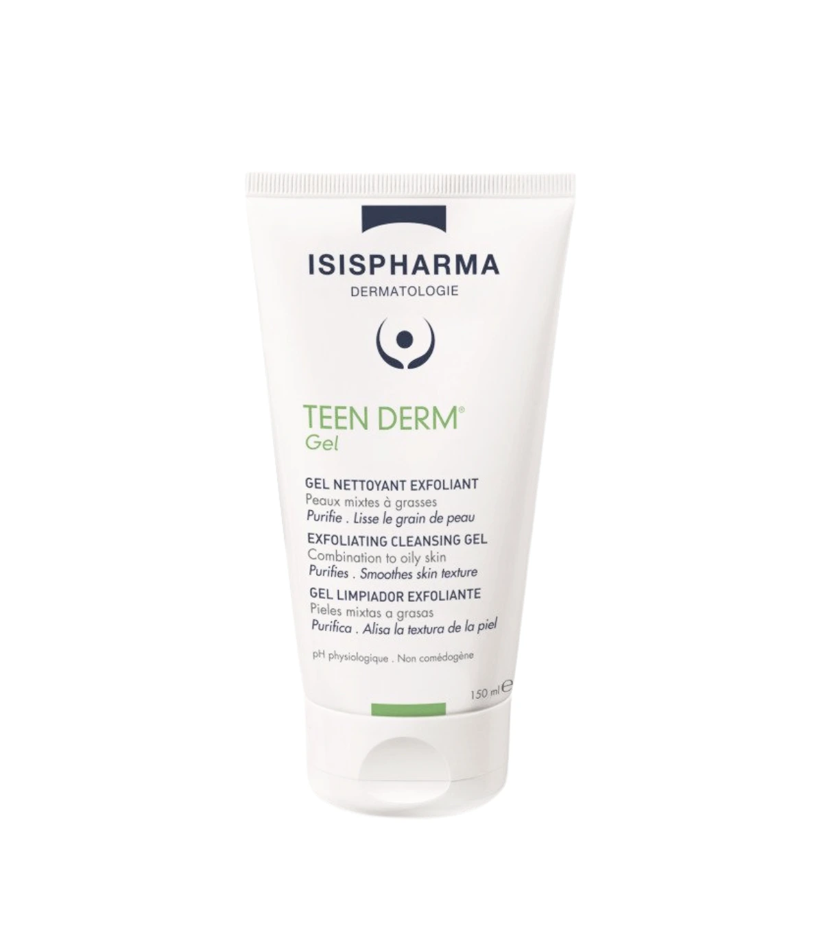ISISPHARMA – Teen Derm Gel Nettoyant Exfoliant – 150ml