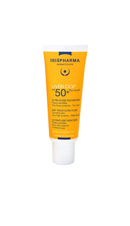 ISISPHARMA – Uveblock Ultra-fluide Toucher Sec SPF50+ – 40ml