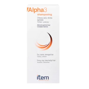 ITEM – Alpha3 Shampoing Fortifiant Cheveux Secs – 200ml
