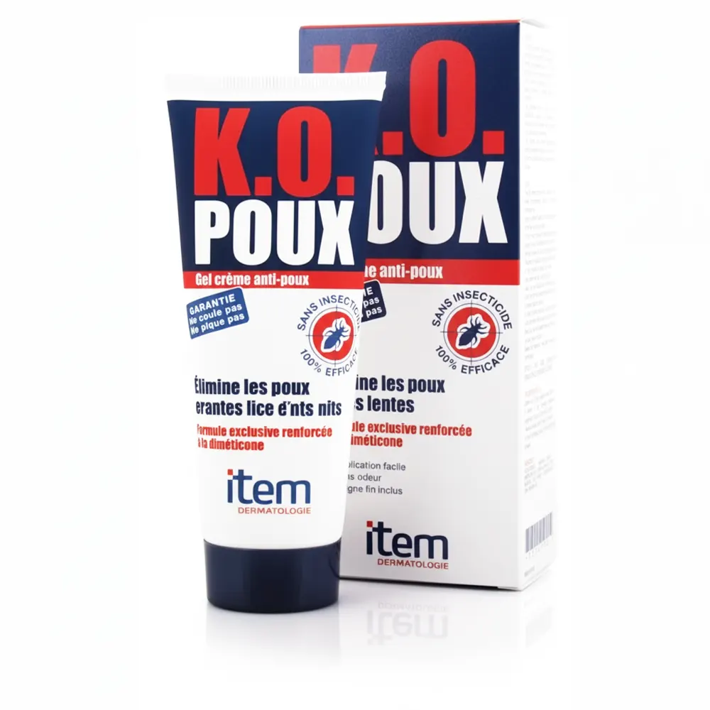 ITEM – K.o Poux Gel Crème Anti-poux – 100ml