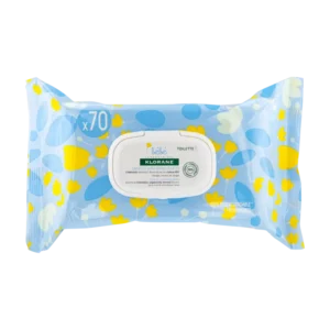 KLORANE – Bébé Lingettes Nettoyantes Douces – 70u