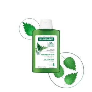 KLORANE – Ortie Bio Shampoing Sébo-Réducteur – 200ml