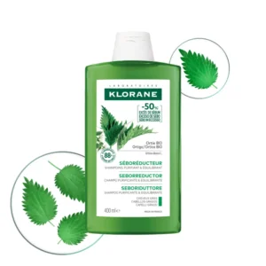 KLORANE – Ortie Bio Shampoing Sébo-Réducteur – 400ml