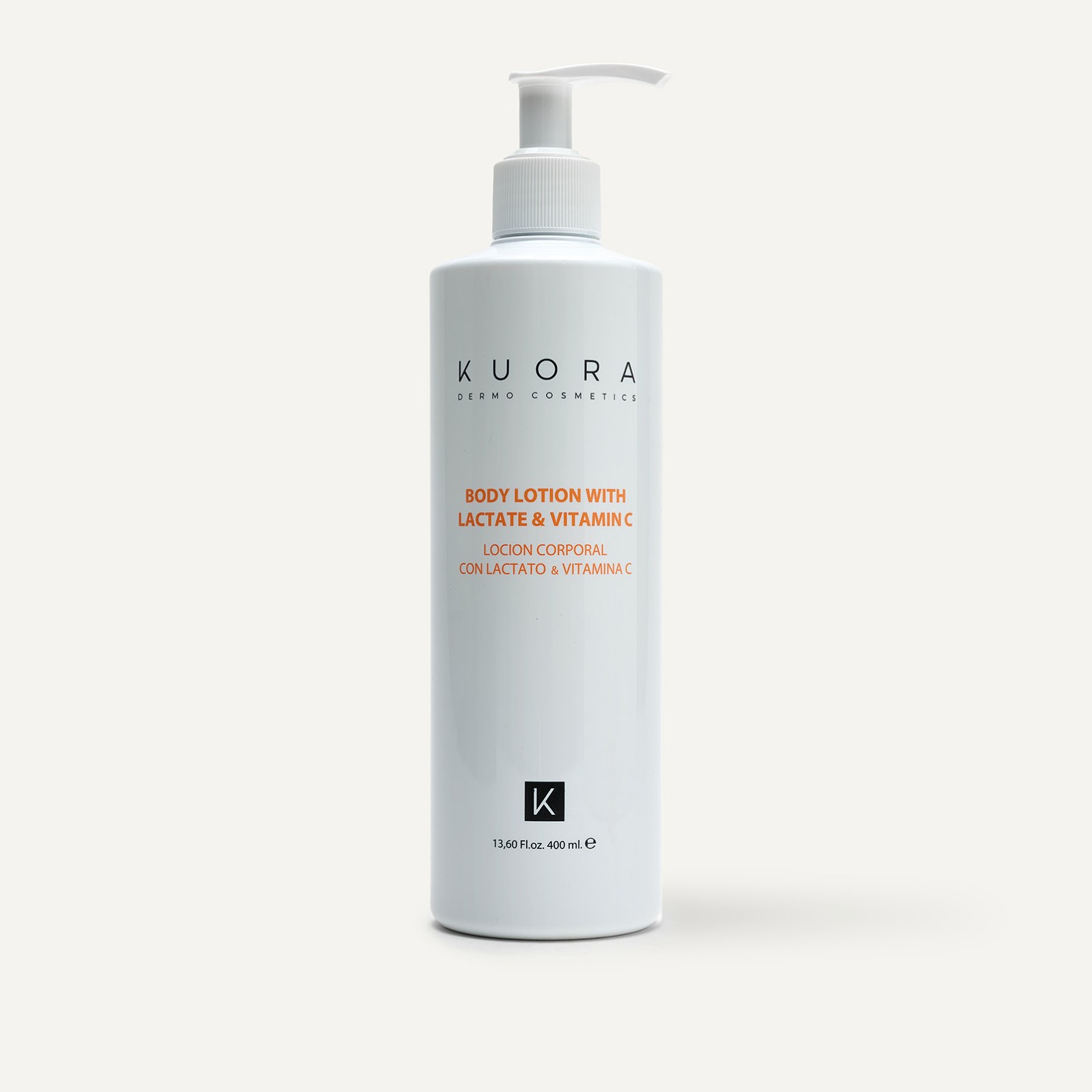 KUORA body Line Lotion Corporelle Vitamine C Et Lactate 400mL
