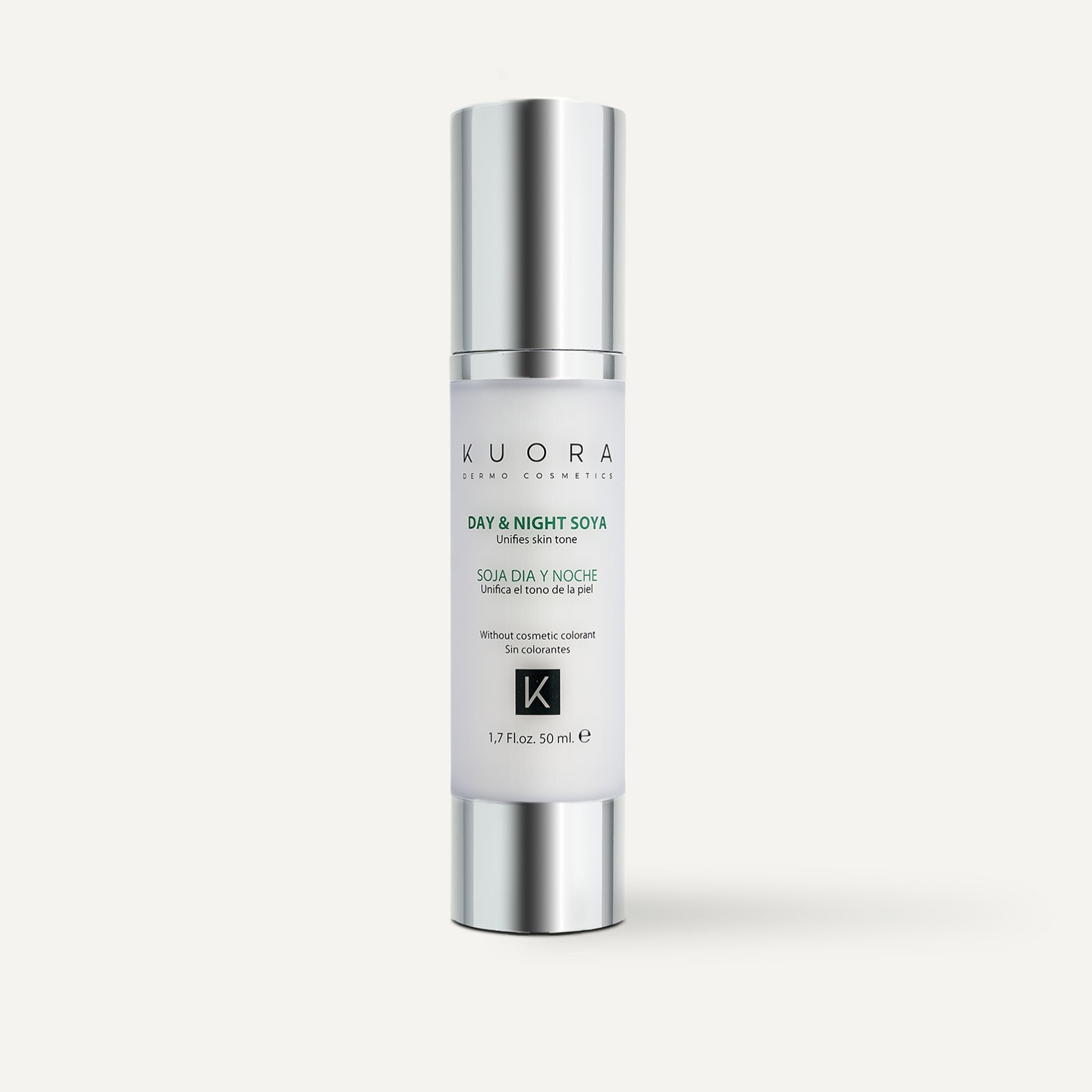 KUORA facial Line Crème Jour Et Nuit Unifiante Au Soja 50mL
