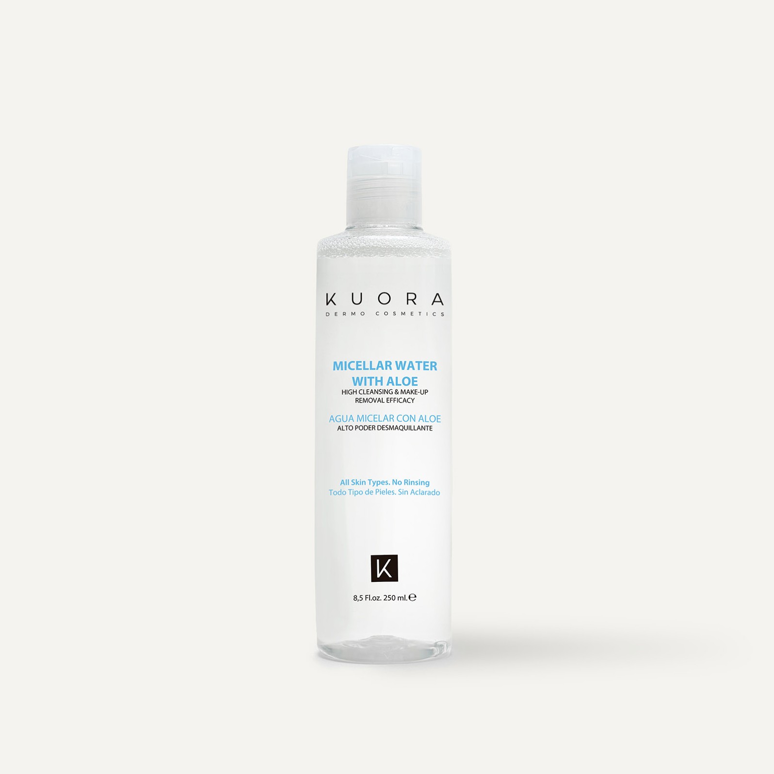 KUORA facial Line Eau Micellaire À L’aloe Vera 250mL