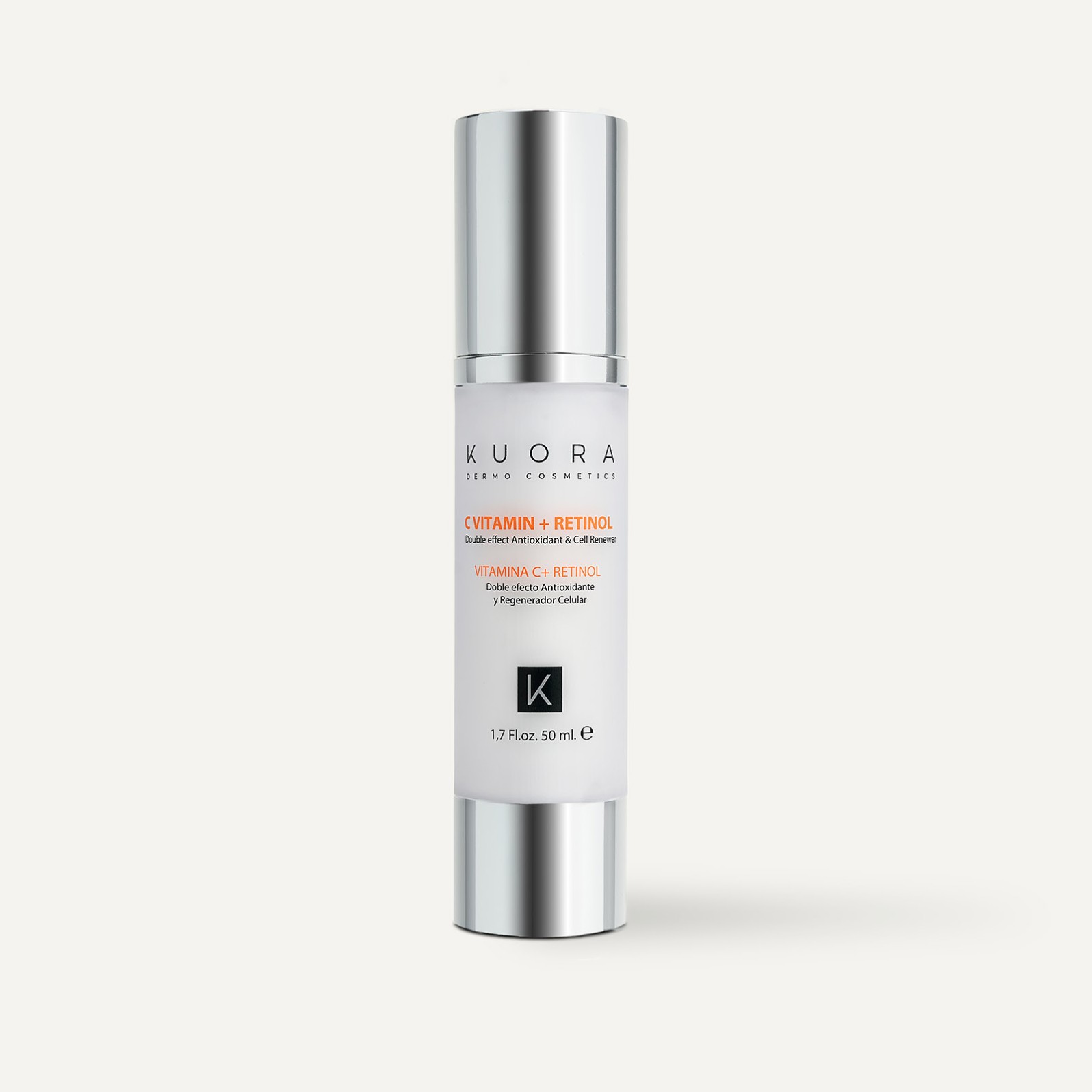 KUORA facial Line Vitamine C Et Rétinol Antioxydant Et Régénérant 50mL