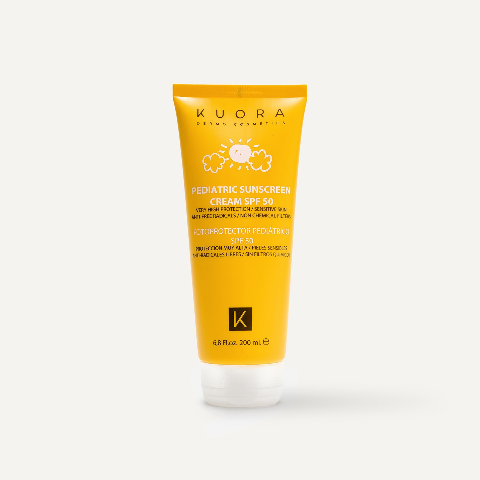 KUORA solar Line Crème Solaire Pédiatrique SPF50 200mL