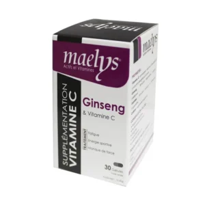 MAELYS – Ginseng Et Vitamine C – 30 Gélules
