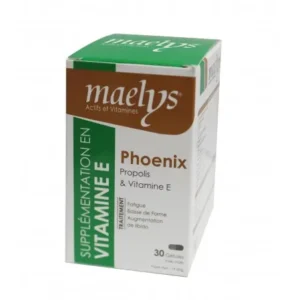 MAELYS – PHOENIX Propolis Et Vitamine E – 30 gélules