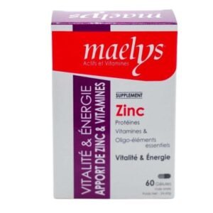 MAELYS – Zinc Et Vitamines B Vitalité Et Énergie – 60 gélules