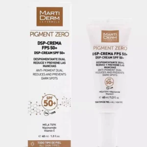 MARTI DERM – Pigment Zero Dsp-crème SPF50+ Dépigmentant Et Prévient Les Taches – 40ml