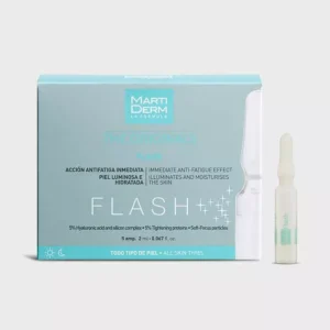 MARTI DERM – The Originals Flash Anti-fatigue, Illumine Et Hydrate Ampoules – 5x – 2ml
