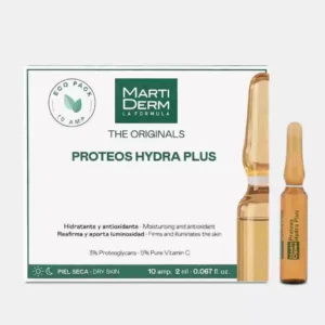 MARTI DERM – The Originals Proteos Hydra Plus Hydratant Et Antioxydant Ampoules – 10x – 2ml