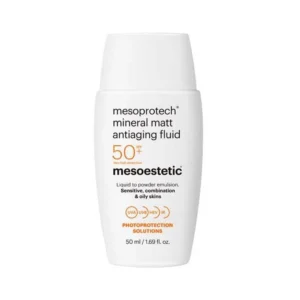 MESOESTETIC – Mesoprotech Mineral Matt Fluide Anti-âge Teinté SPF50+ – 50ml
