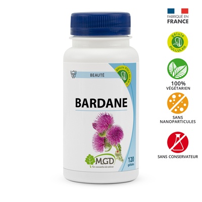 MGD NATURE – Beauté Bardane – 120 Gélules