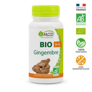 MGD NATURE – Bio Gingembre – 90 Gélules