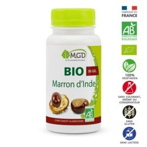 MGD NATURE – Bio Marron D’inde – 90 Gélules
