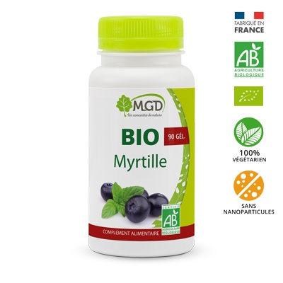 MGD NATURE – Bio Myrtille – 90 Gélules