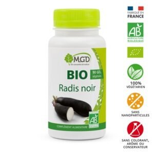 MGD NATURE – Bio Radis Noir – 90 Gélules