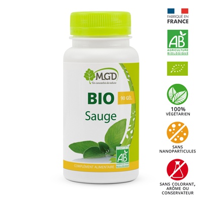 MGD NATURE – Bio Sauge – 90 Gélules
