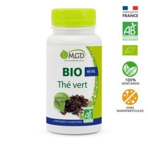MGD NATURE – Bio Thé Vert – 60 Gélules